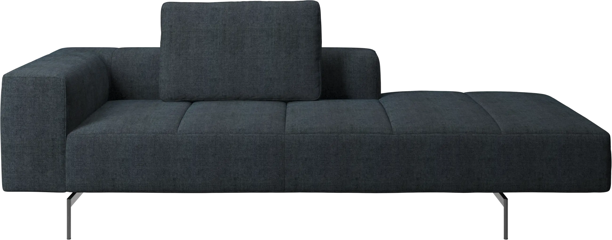 Amsterdam Iounging module for sofa, armrest left, open end right