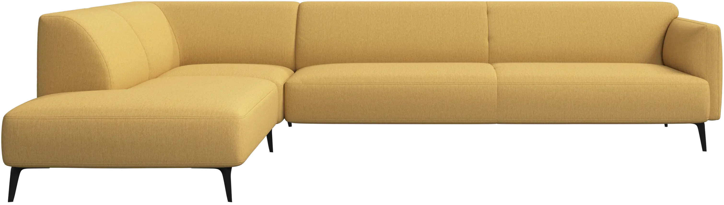 Modena corner sofa with lounging unit