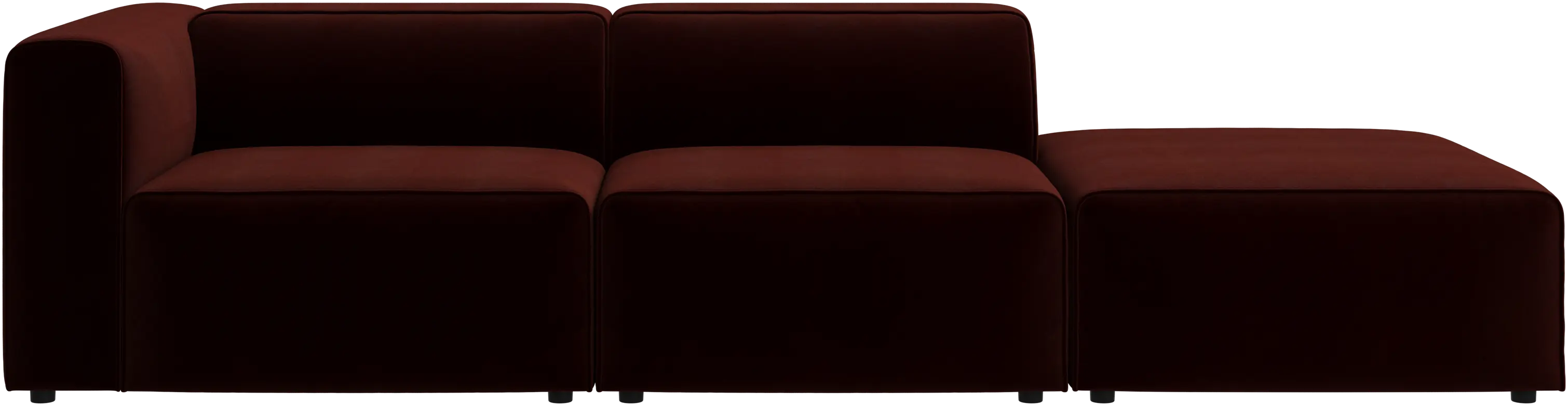 Carmo sofa with lounging units