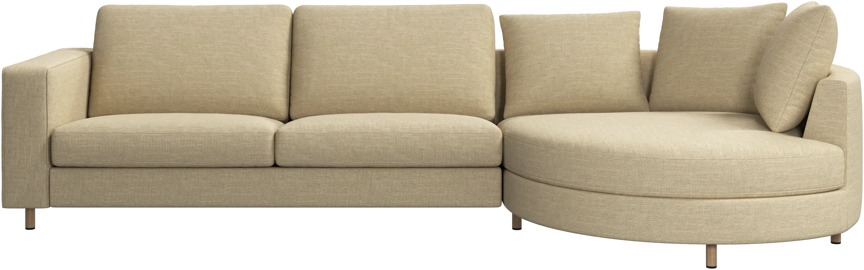 Indivi sofa with chaise longue right