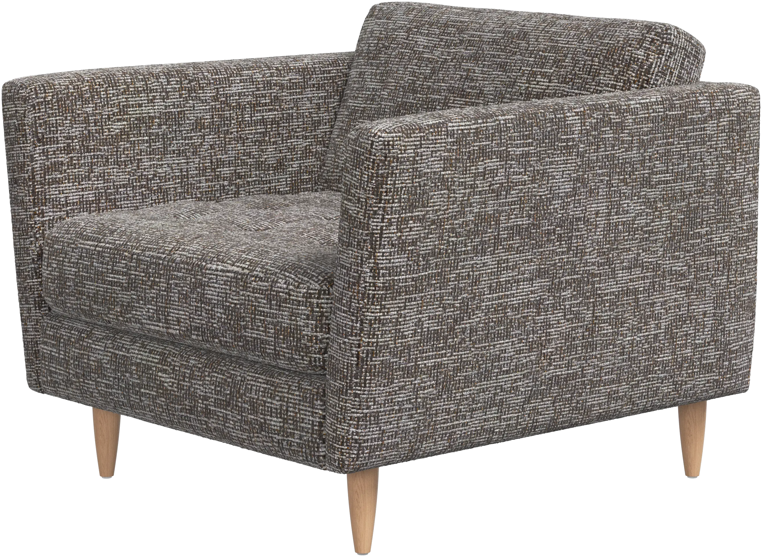 Osaka chair, tufted seat