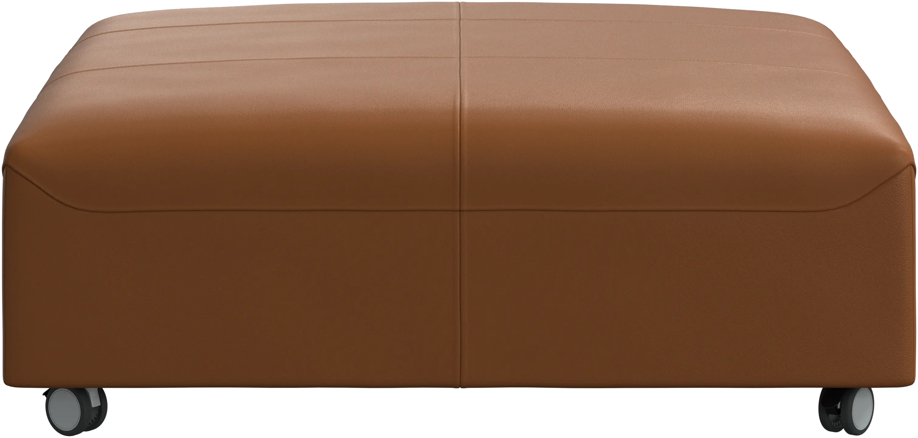 Hampton pouf on wheels