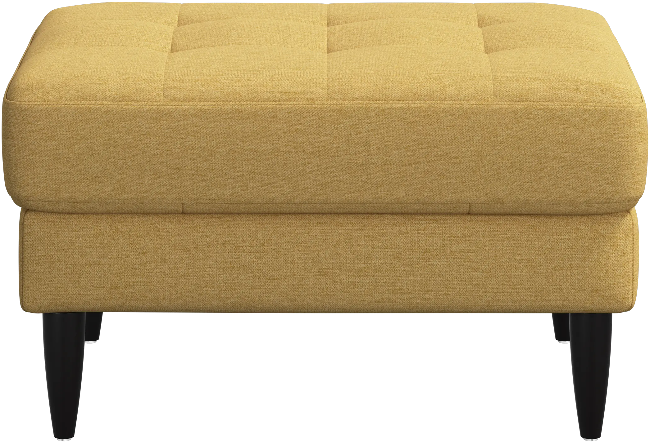 Osaka footstool, tufted seat