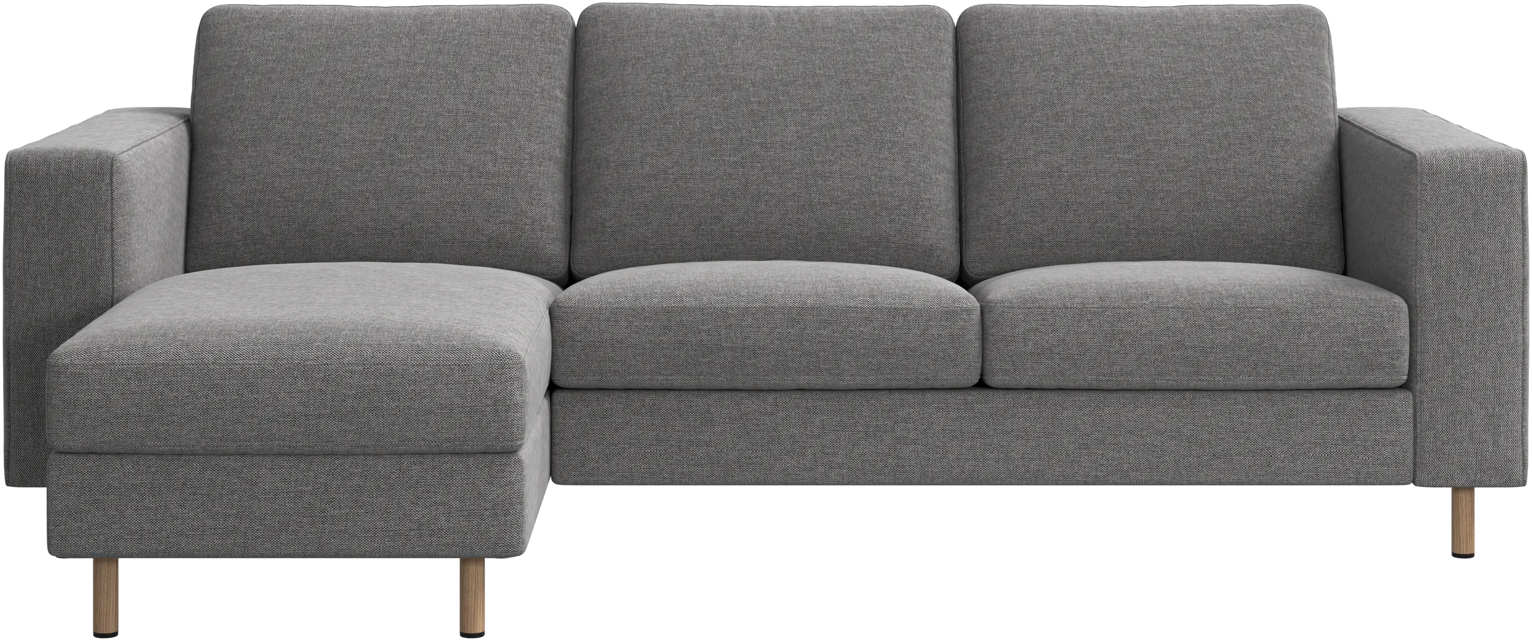 Indivi sofa with chaise longue left