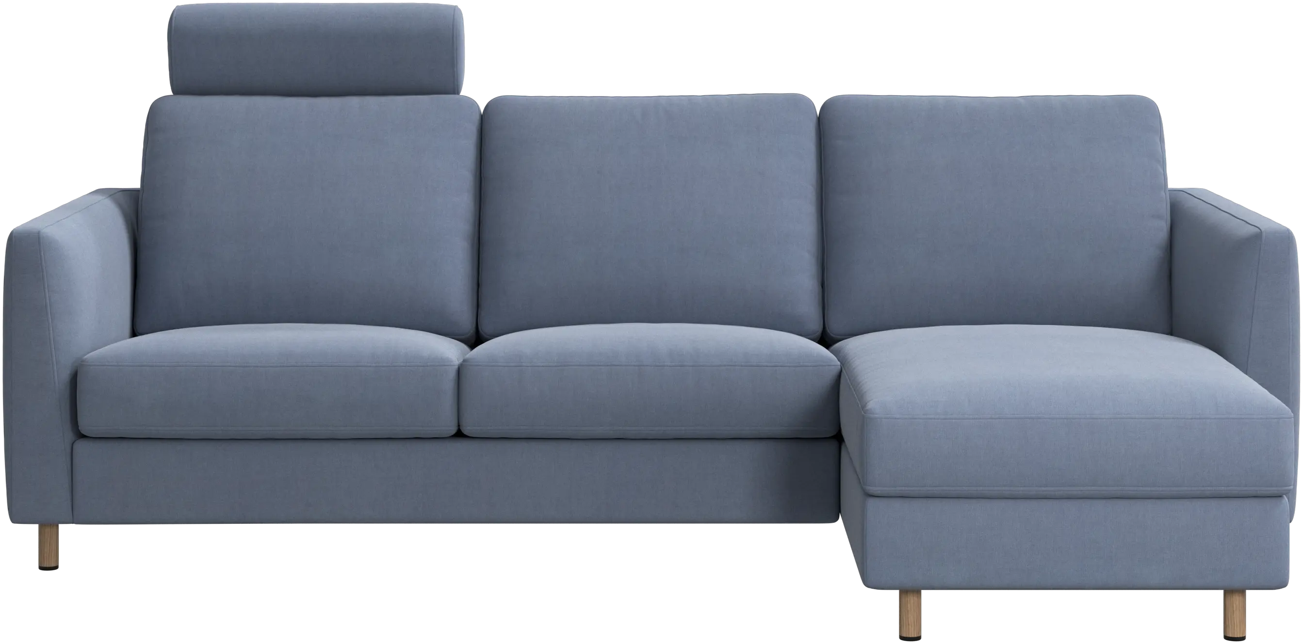 Sofá Indivi con módulo chaise-longue a la derecha