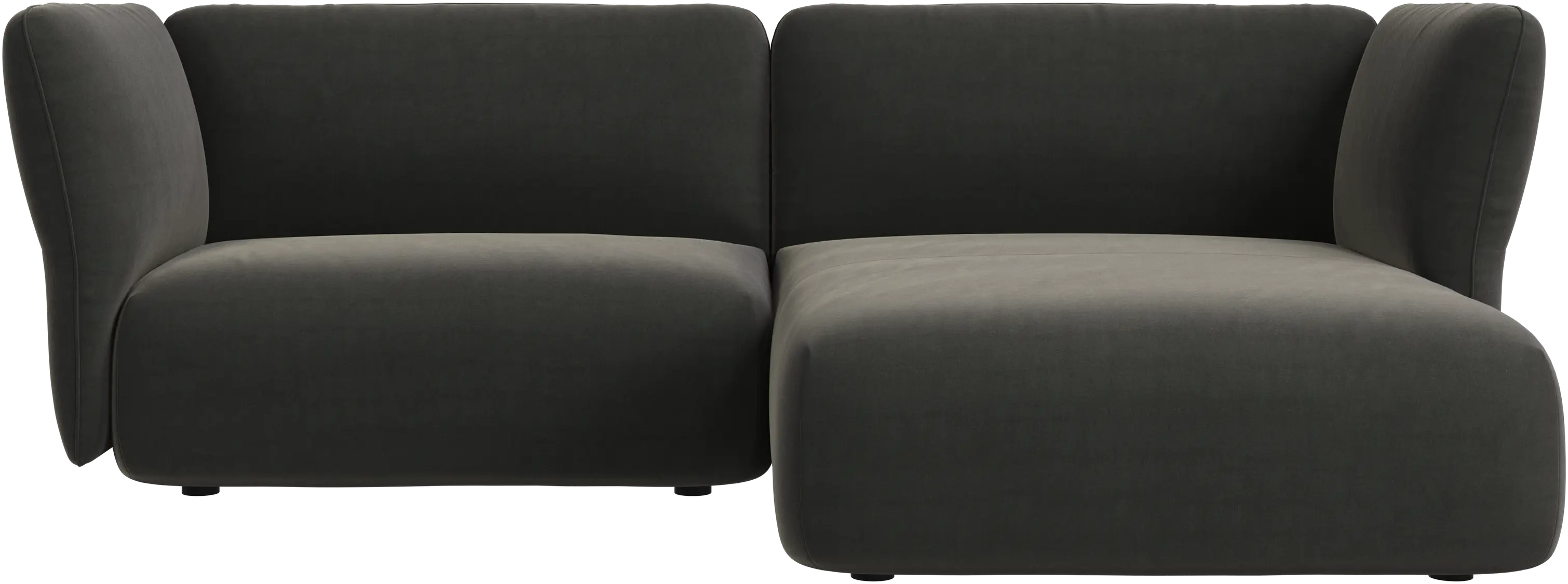 Paraggi 1.5-seater with chaise longue right