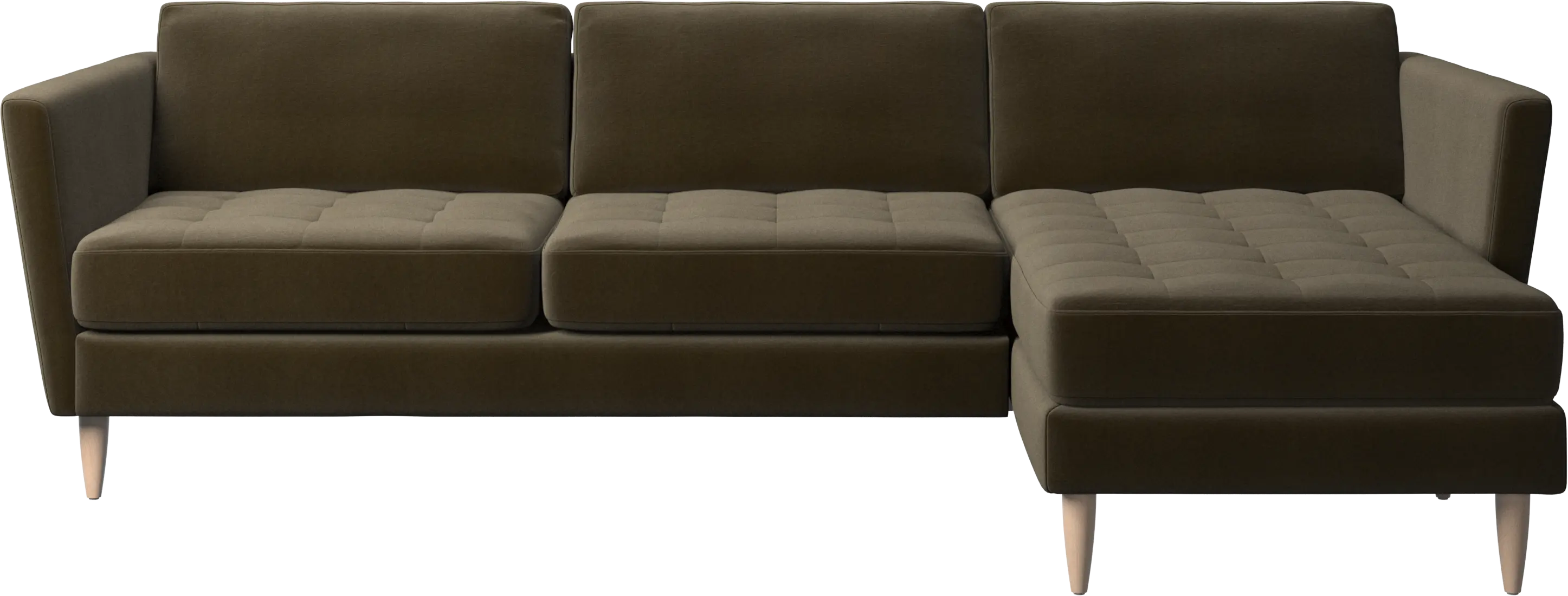 Osaka soffa med vilmodul, sits med sömmar