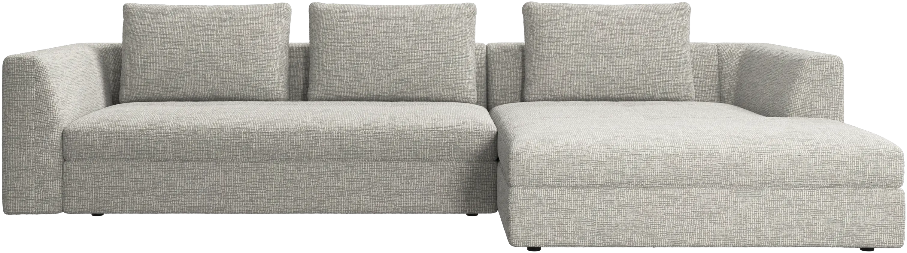 Bergamo sofa with resting unit