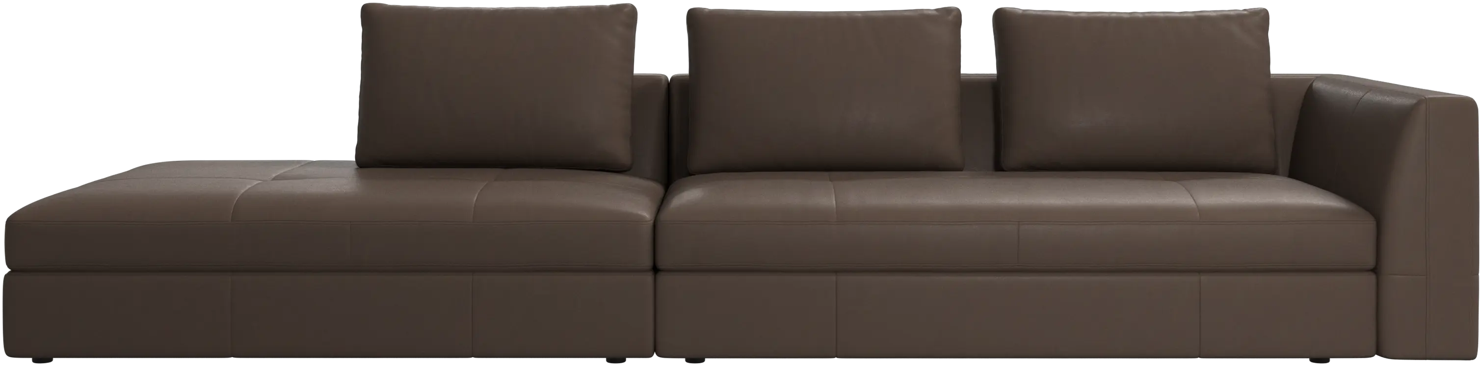 Bergamo sofa with lounging unit