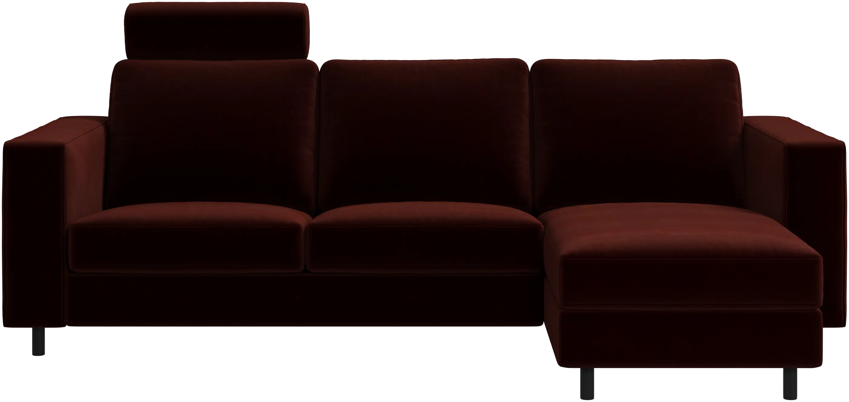 Sofá Indivi con módulo chaise-longue a la derecha