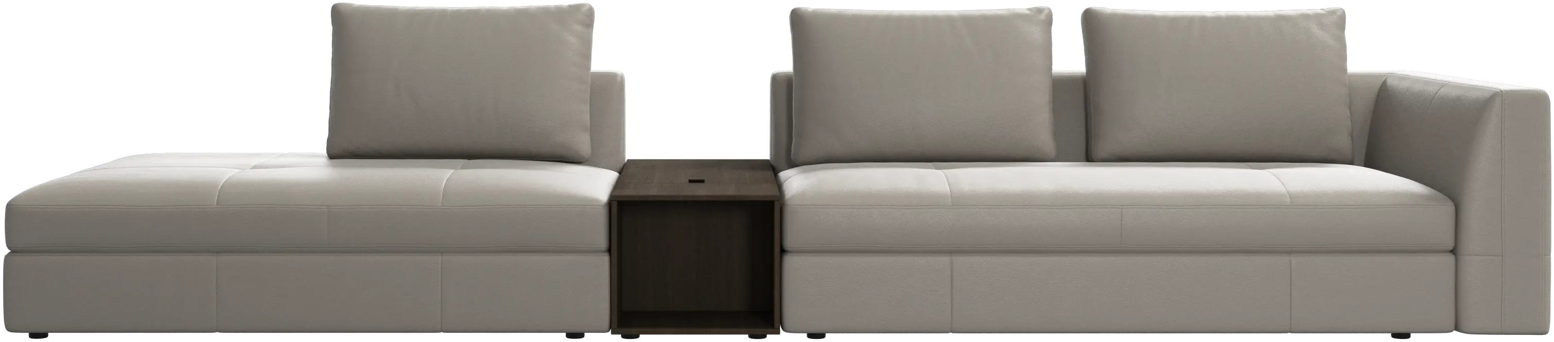 Bergamo 3 seater lounge sofa with storage