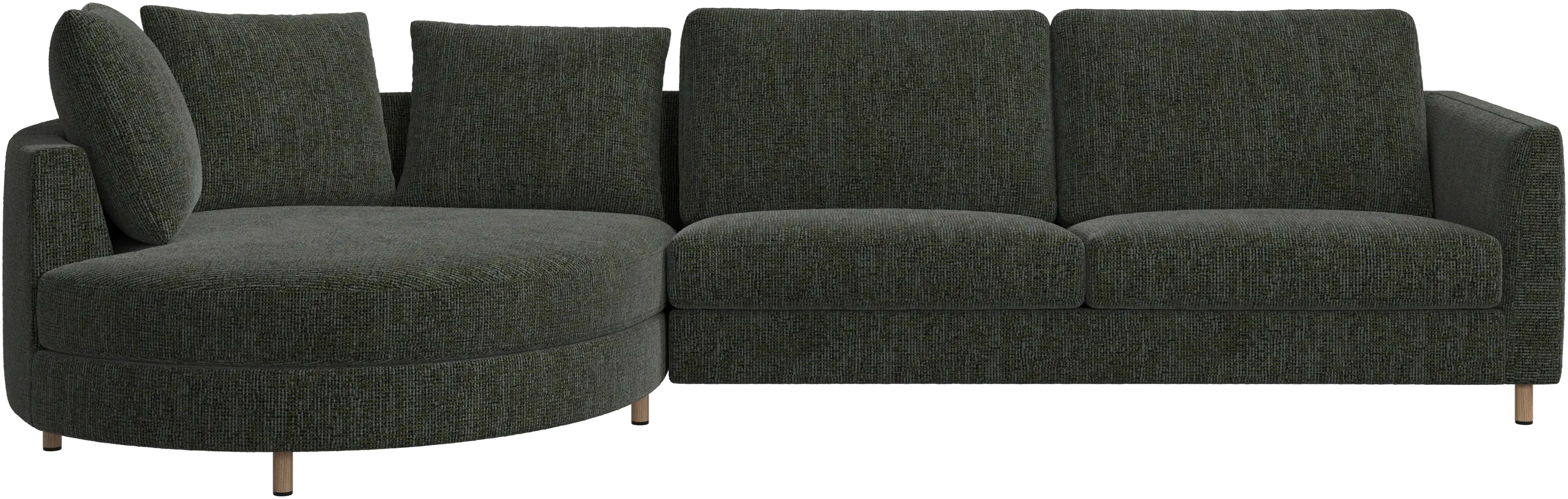 Indivi sofa with chaise longue left