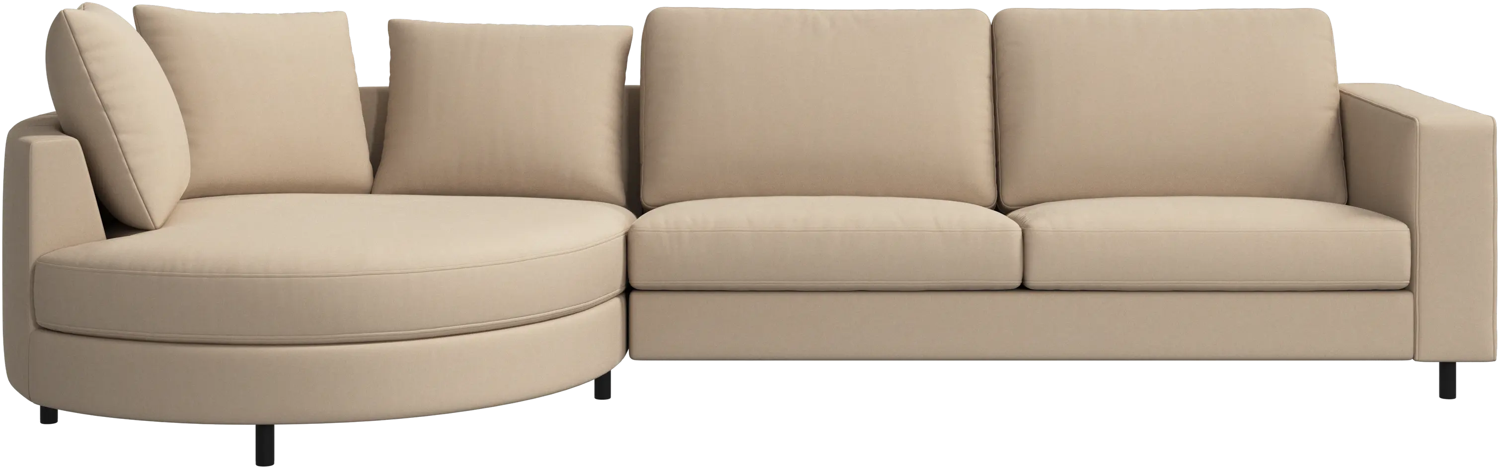 Indivi Sofa mit Chaiselongue links