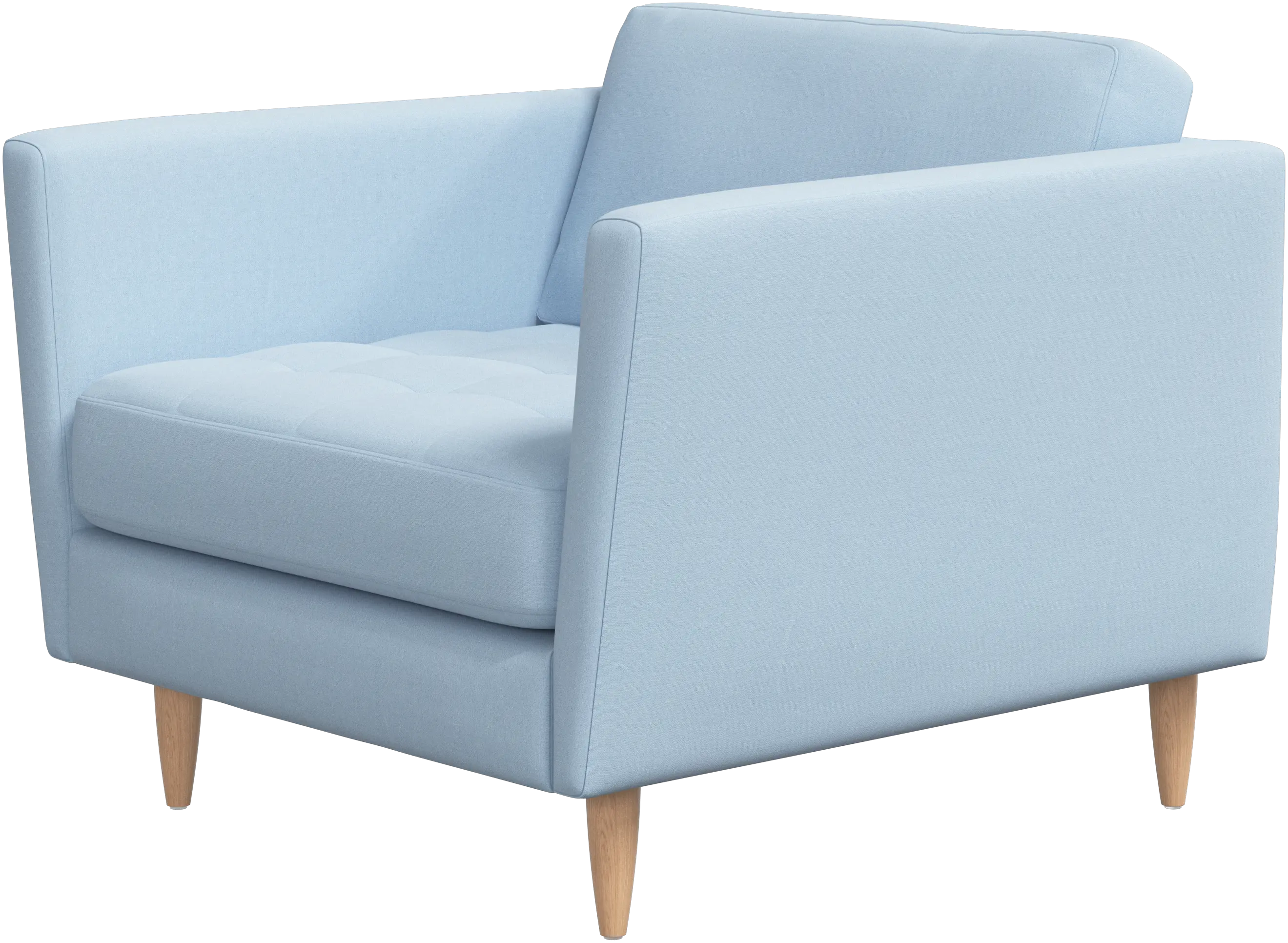 Osaka chair, tufted seat