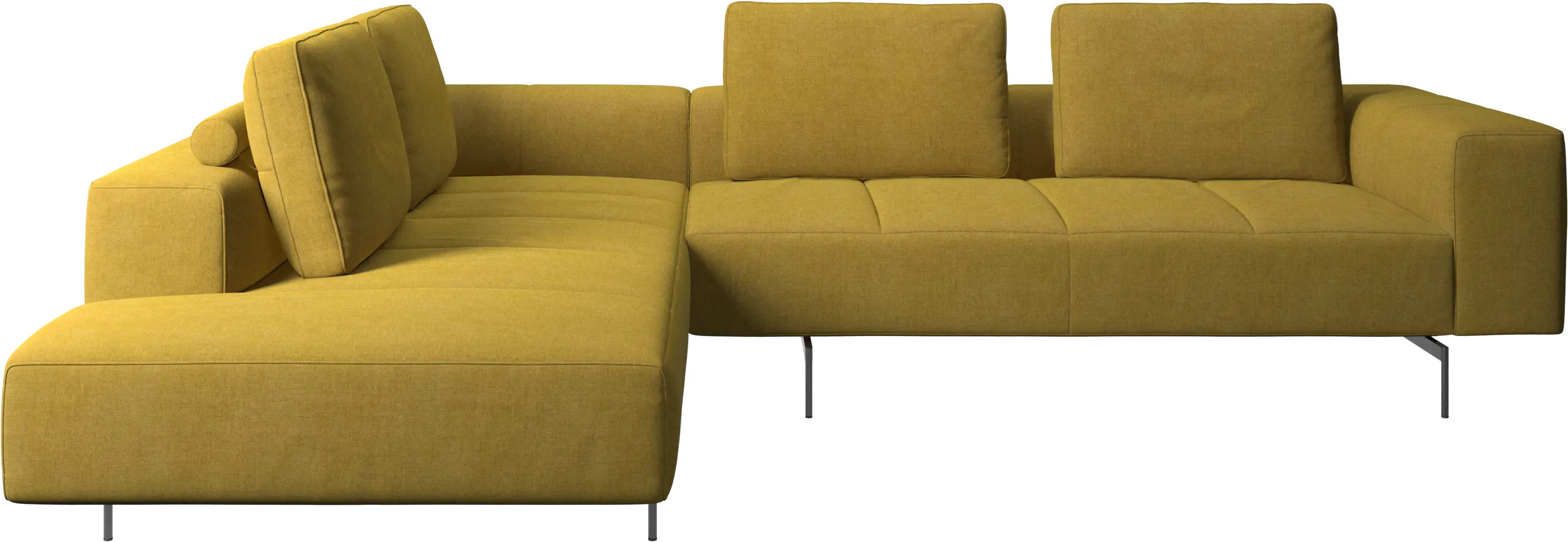 Amsterdam corner sofa with lounging unit