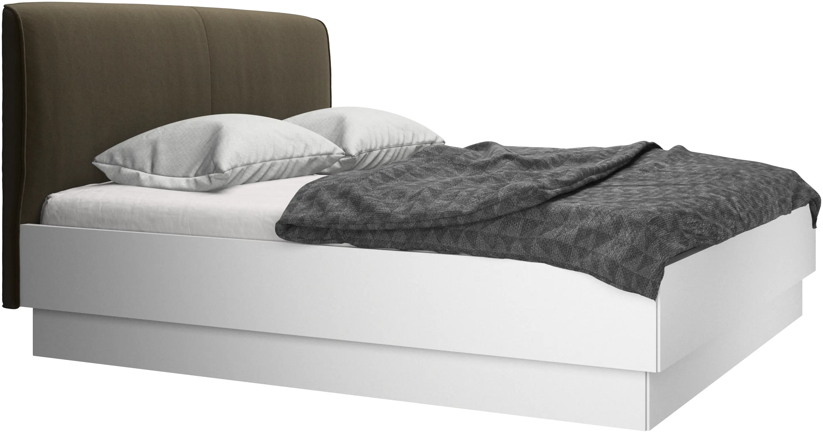Houston, cama tapizada con almacenamiento