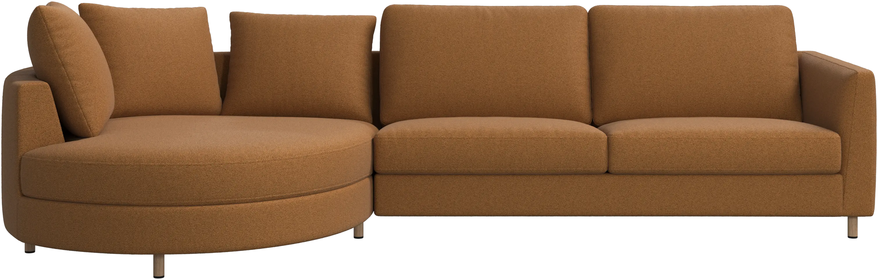 Indivi sofa with chaise longue left