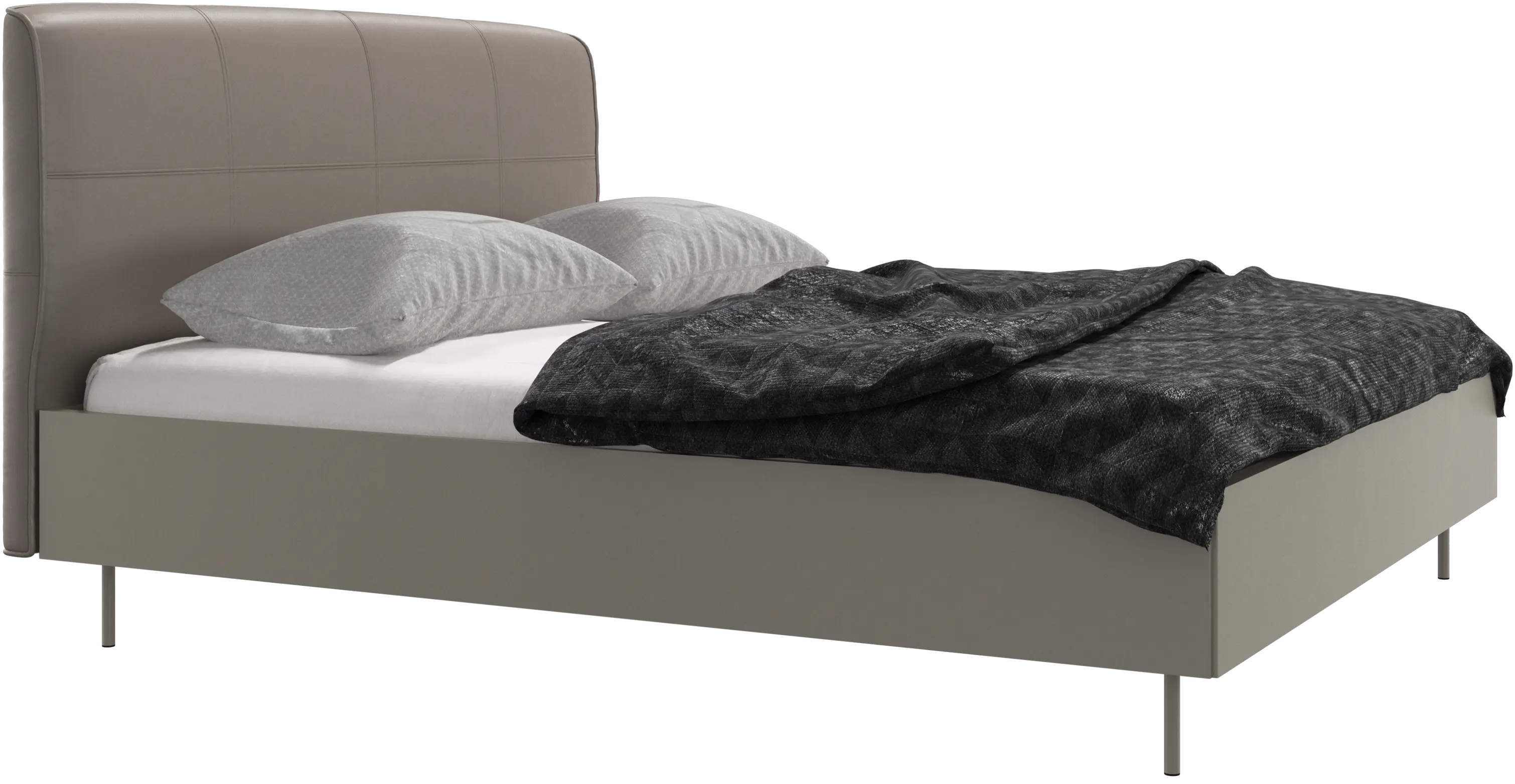 Houston, With headboard, legs