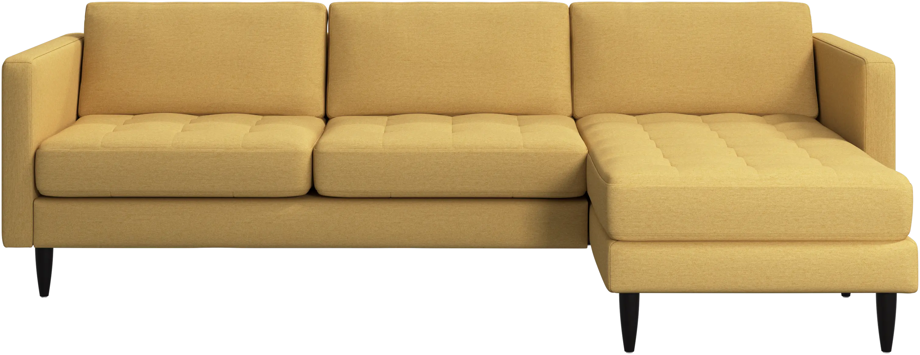 Osaka sofa with resting unit, tufted seat