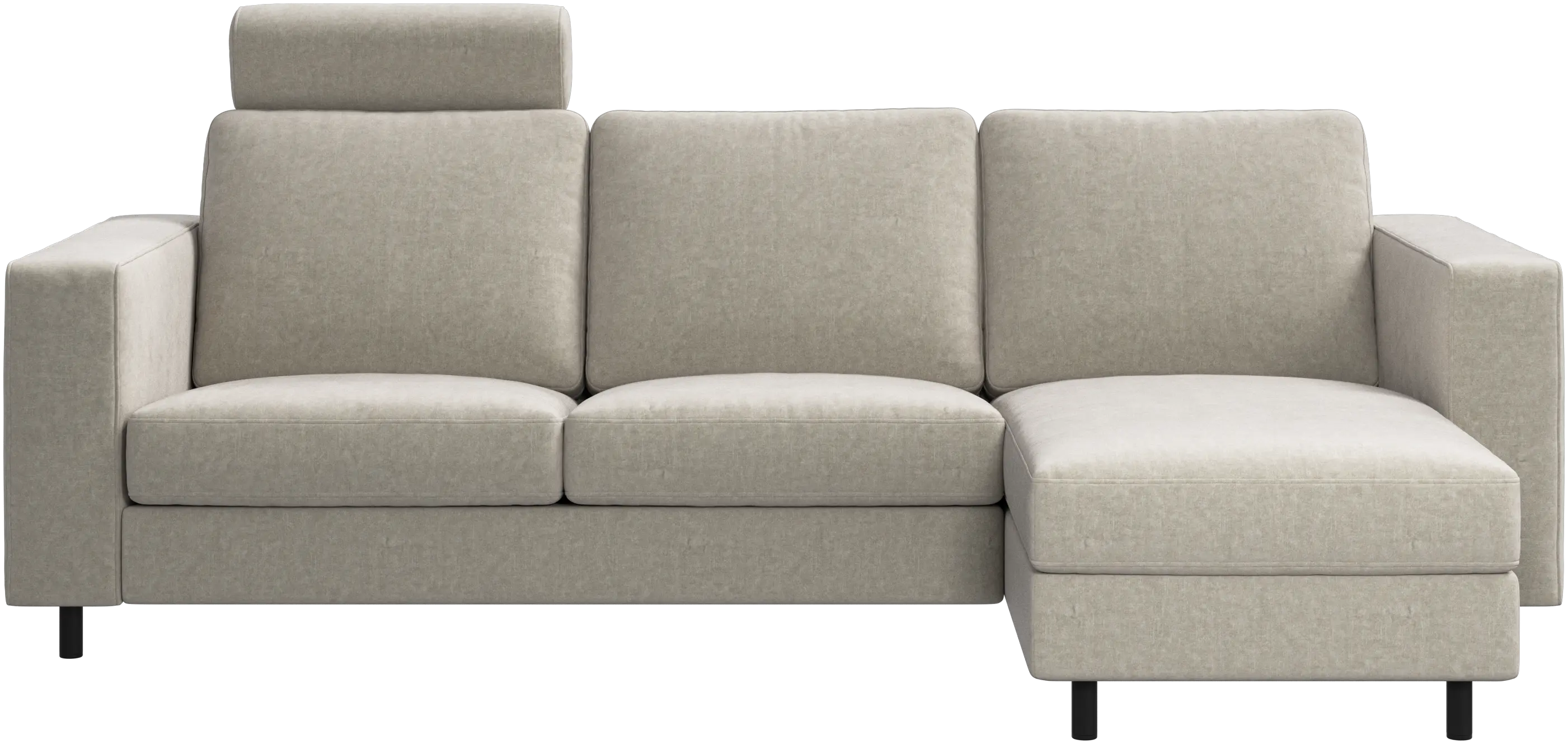 Indivi sofa with chaise longue right