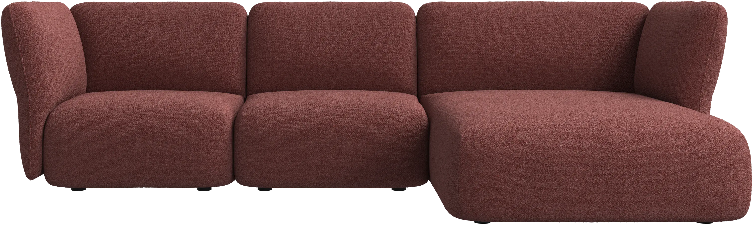 Paraggi 2-seater with chaise longue right