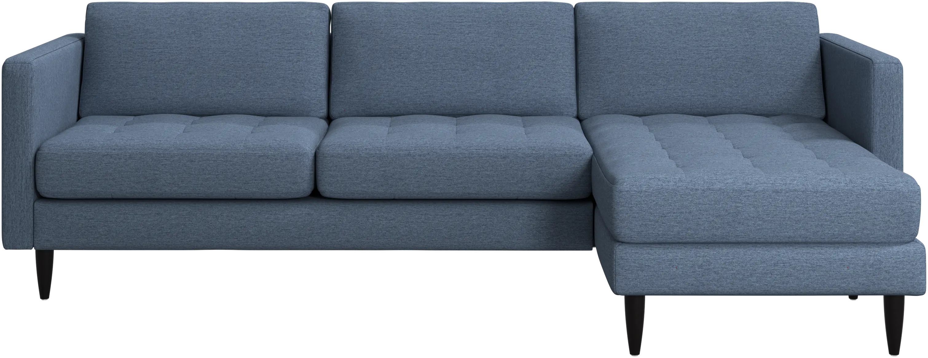 Osaka sofa with resting unit, tufted seat