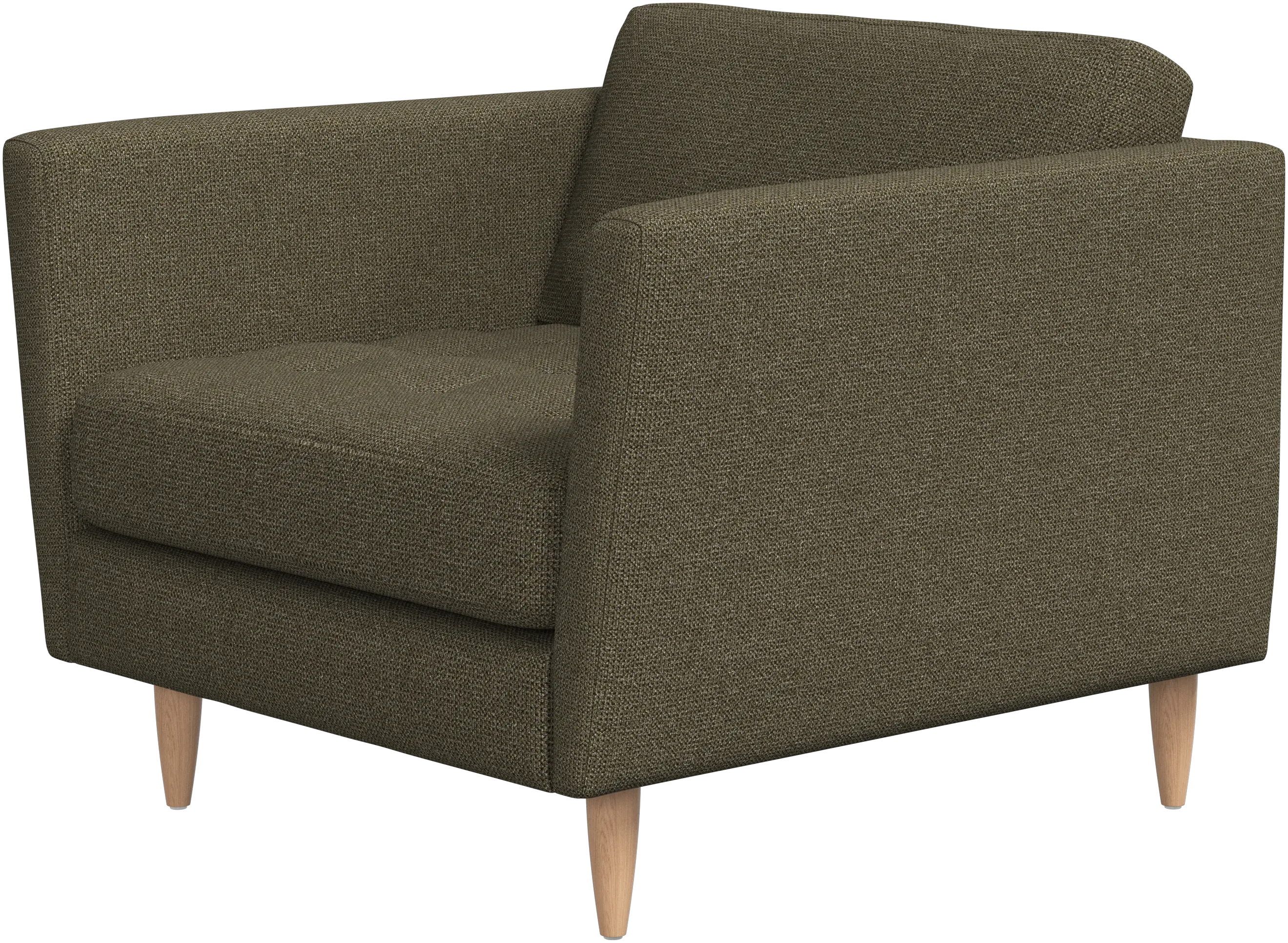 Osaka chair, tufted seat