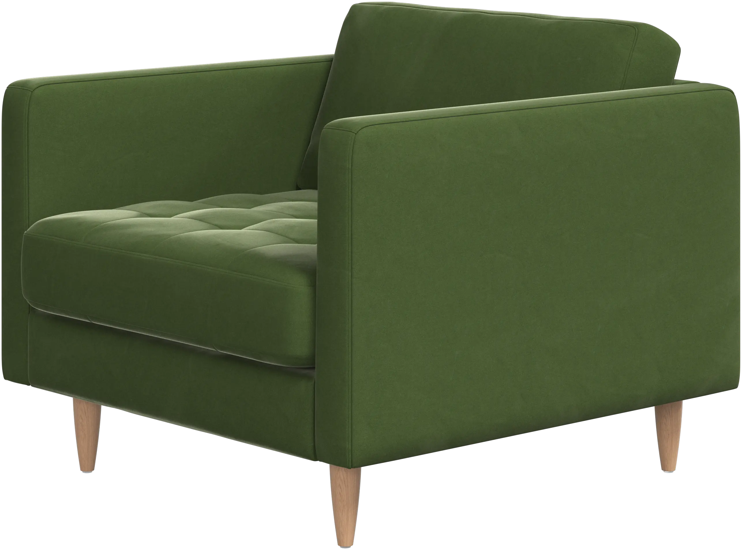 Osaka chair, tufted seat
