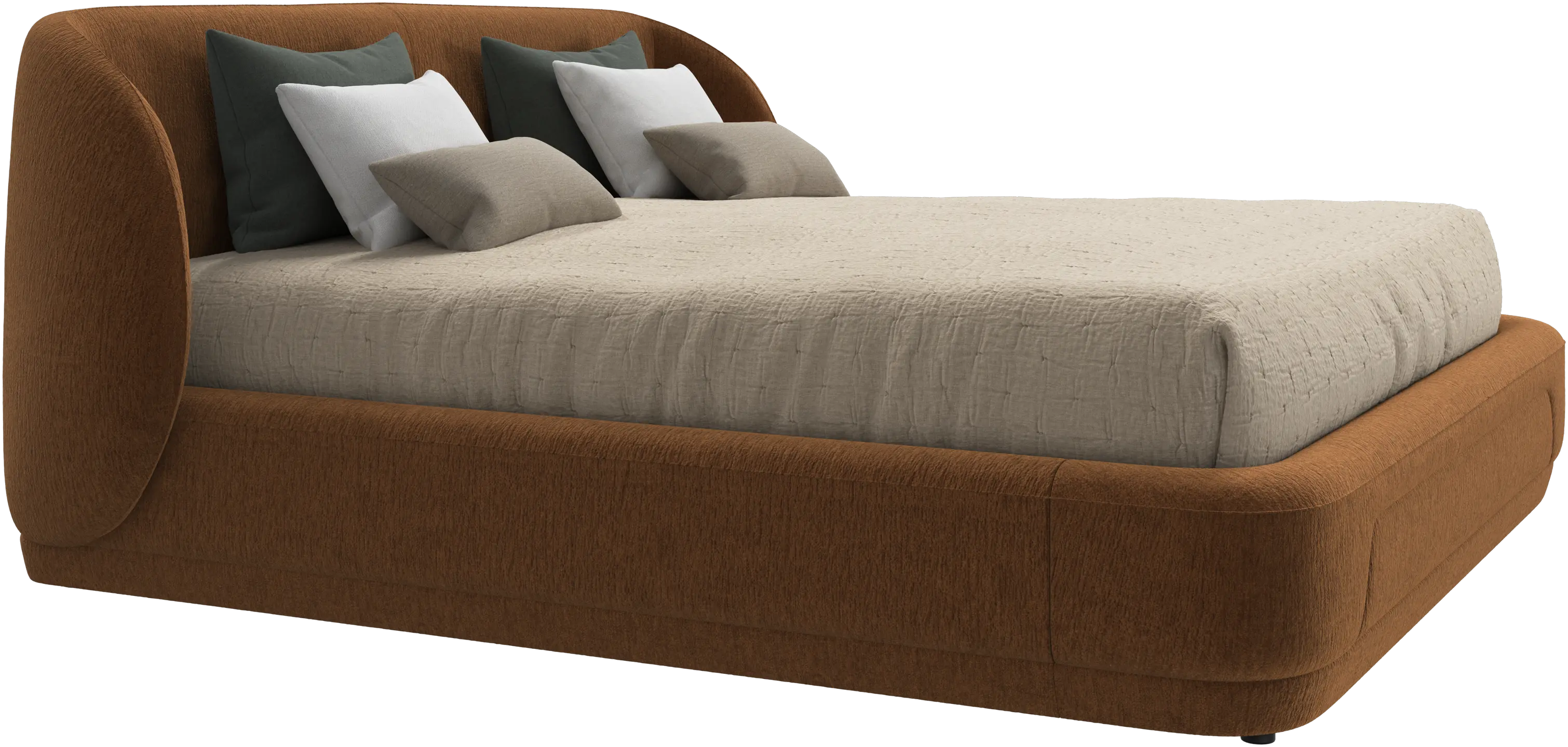 Bolzano bed with slats - W193xL203cm