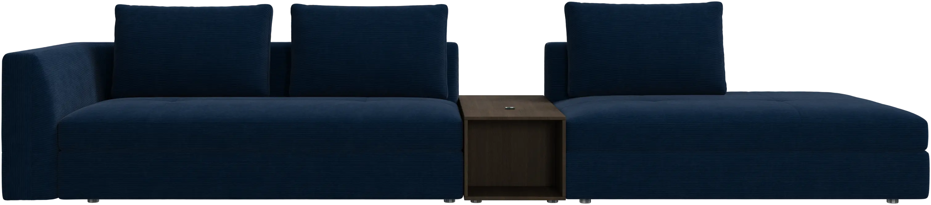 Bergamo 3 seater lounge sofa with storage