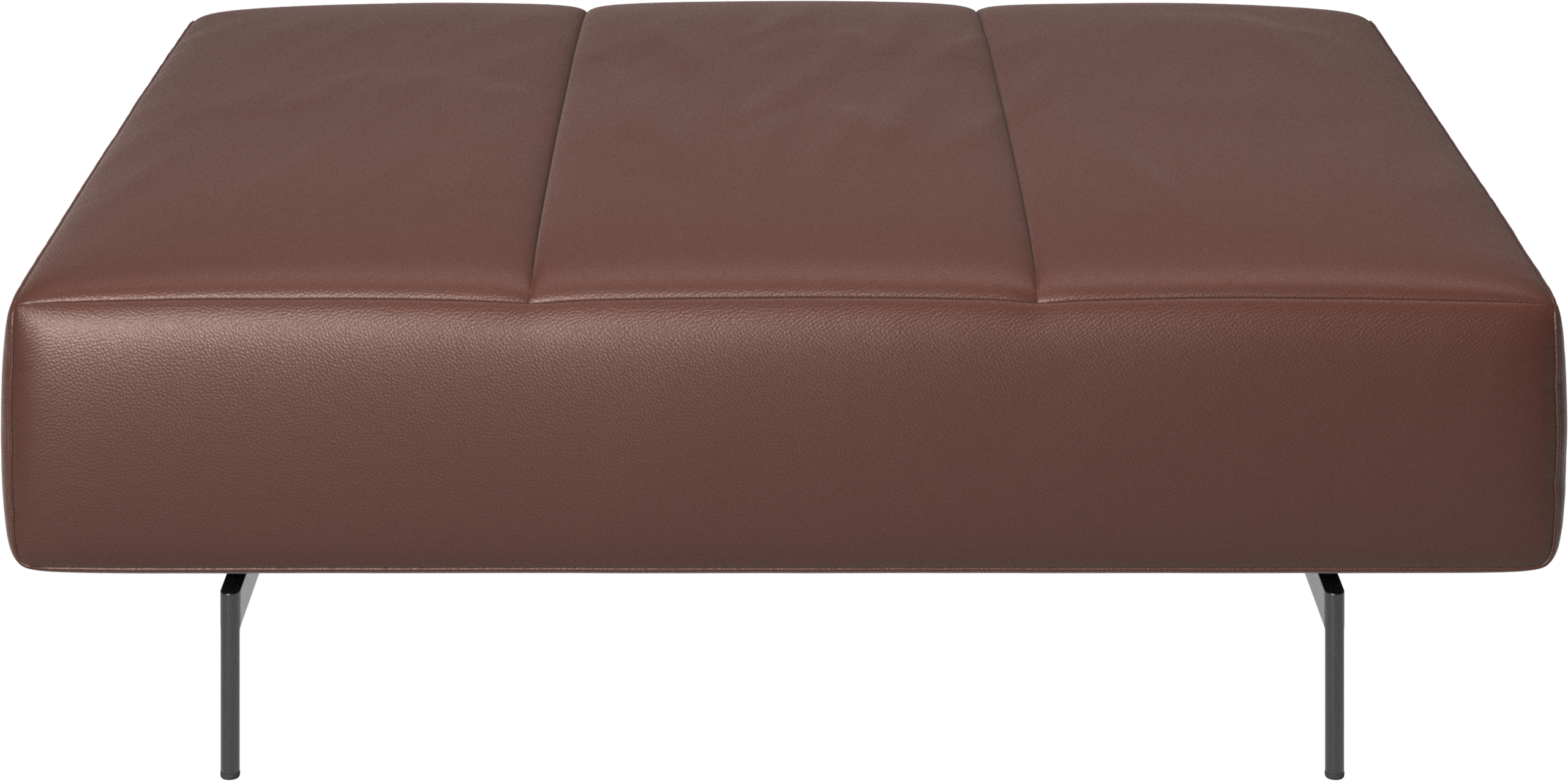 デザイナーフットスツール | インテリアをグレードアップ - レザー  