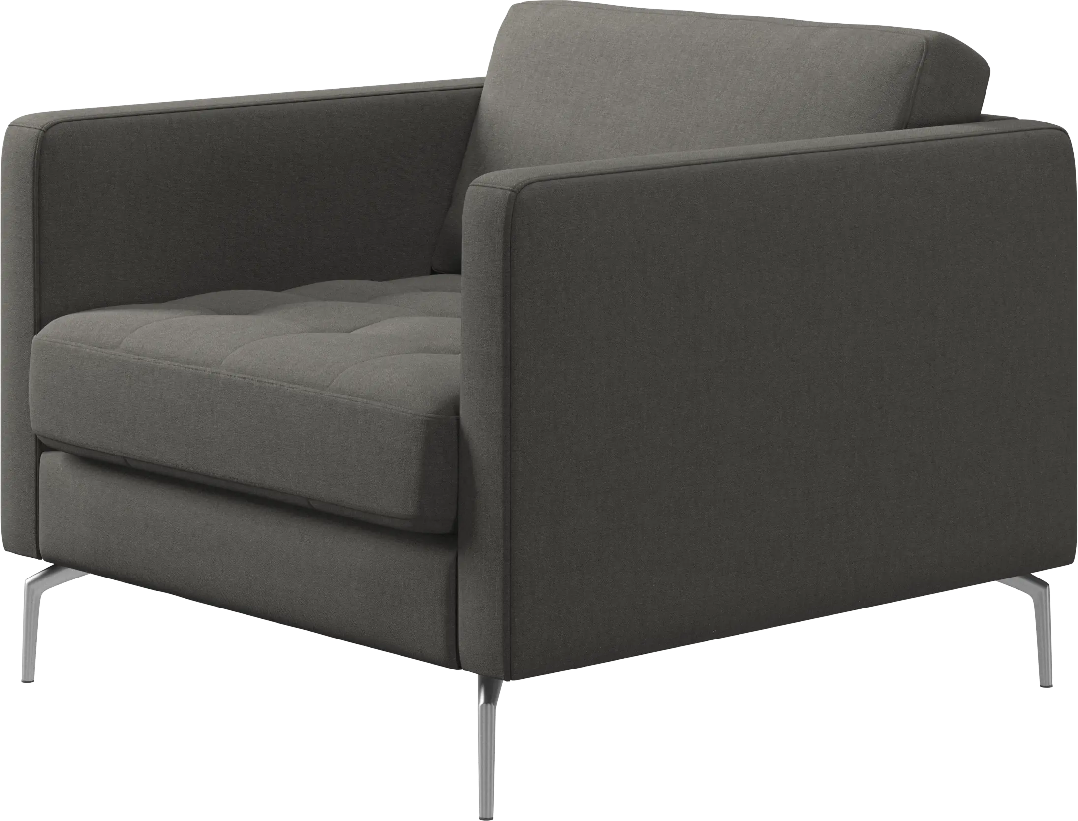 Osaka chair, tufted seat