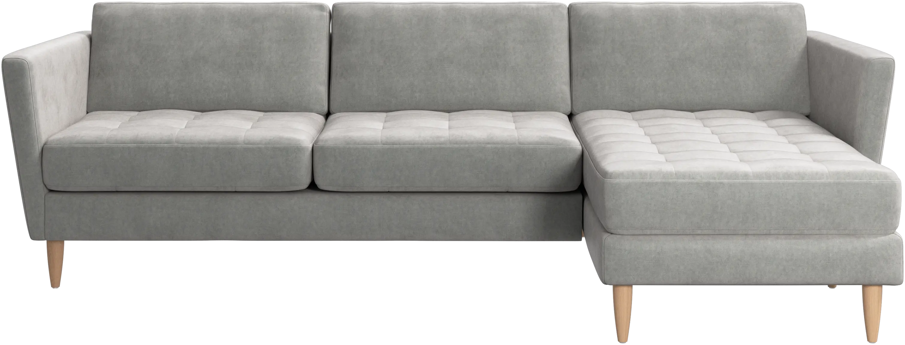Osaka sofa with resting unit, tufted seat