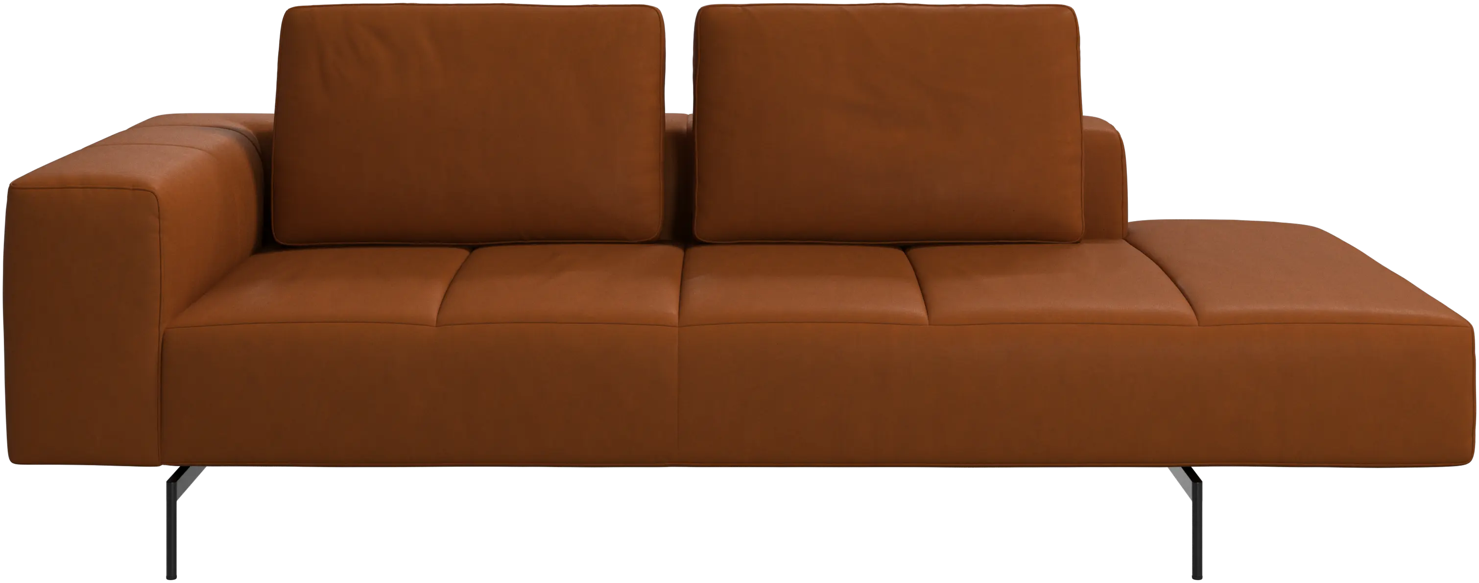 Amsterdam resting module for sofa, armrest left, open end right