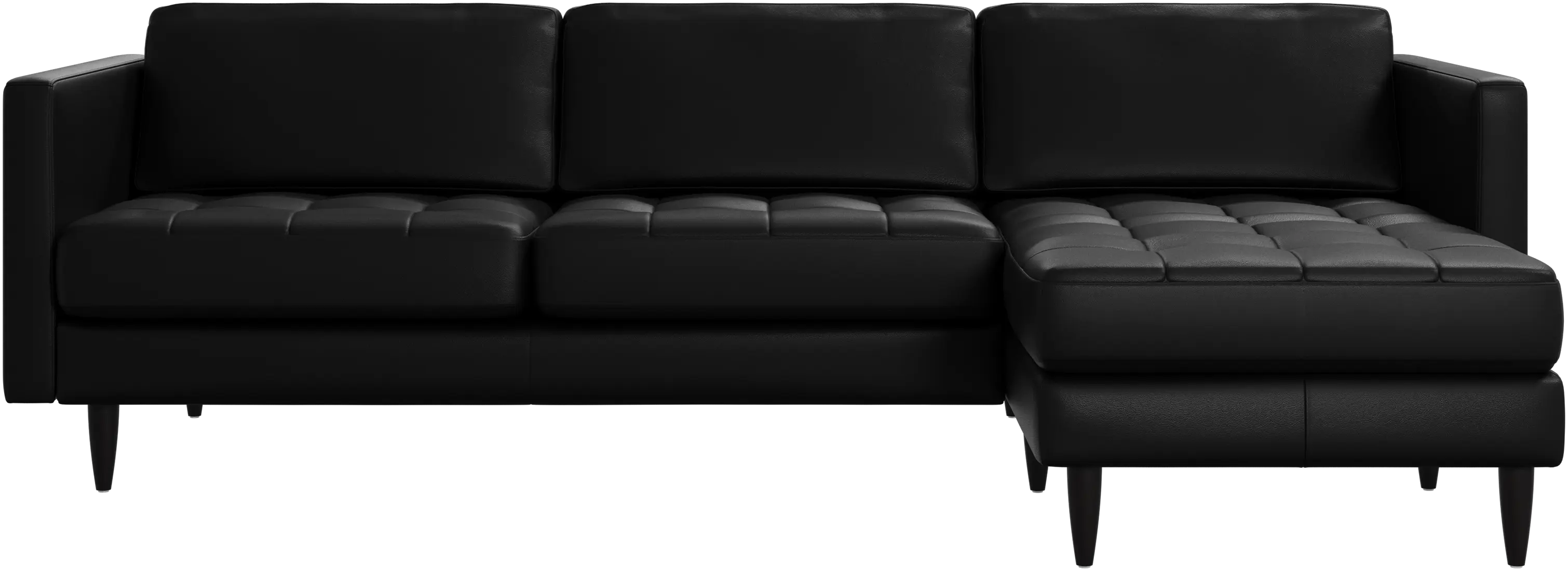 Osaka sofa with resting unit, tufted seat