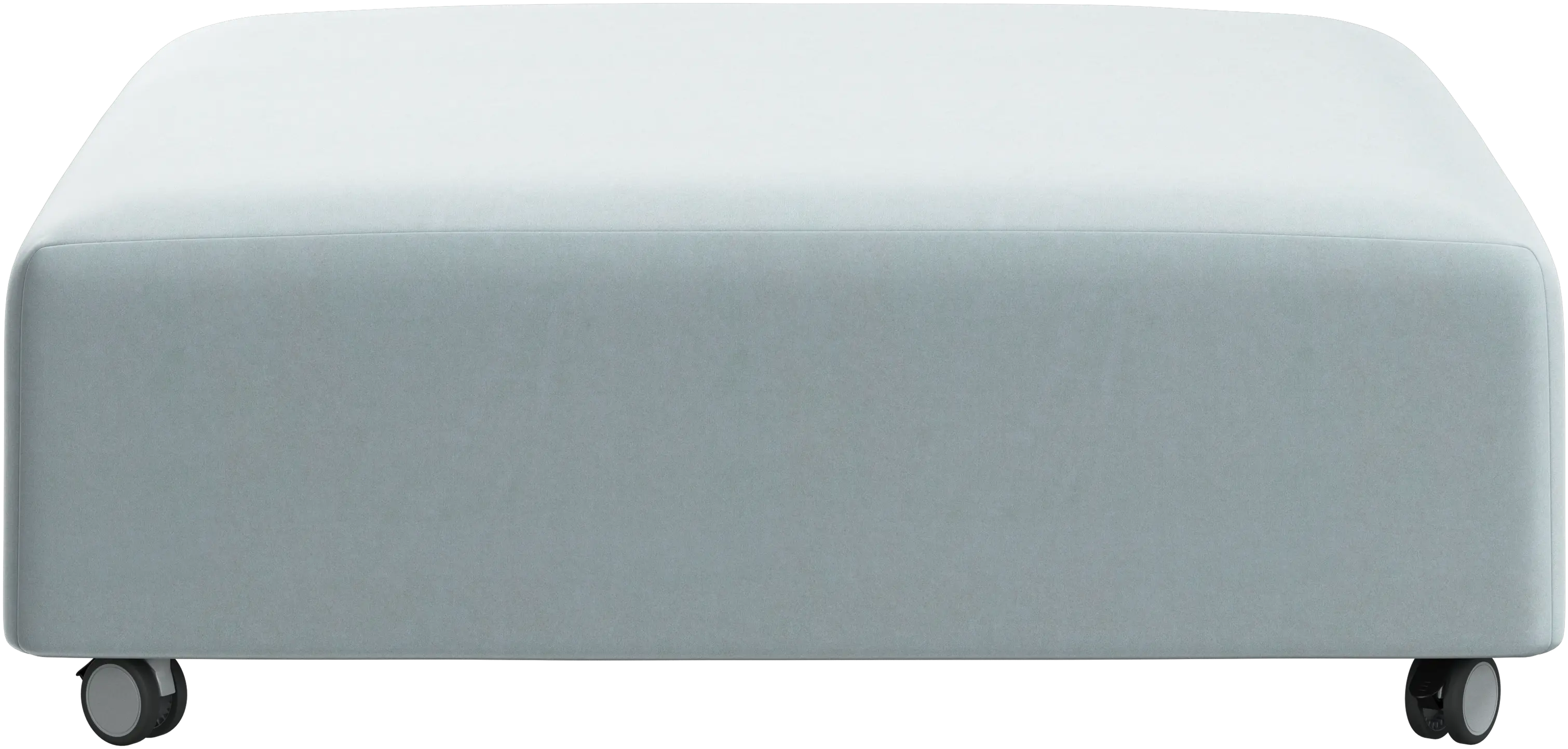 Hampton footstool on wheels