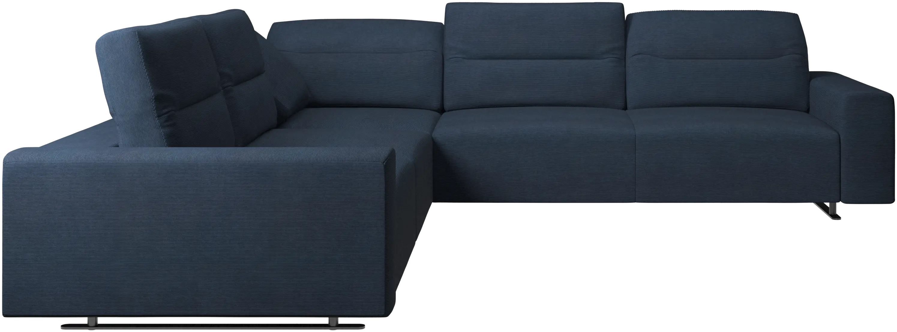 Hampton corner sofa with adjustable back