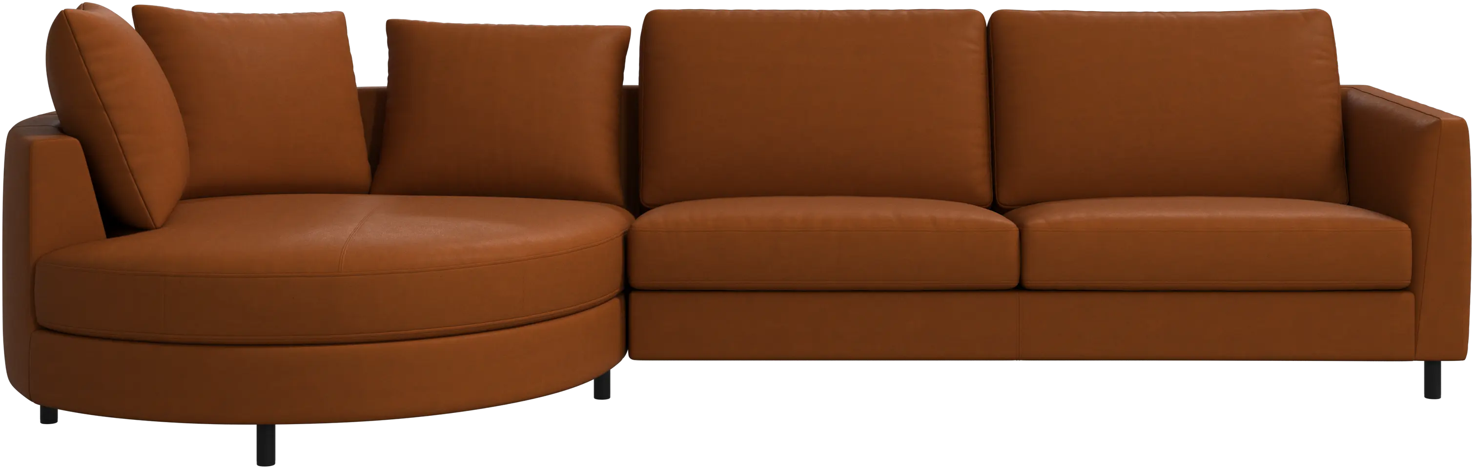Sofá Indivi con módulo chaise-longue a la izquierda