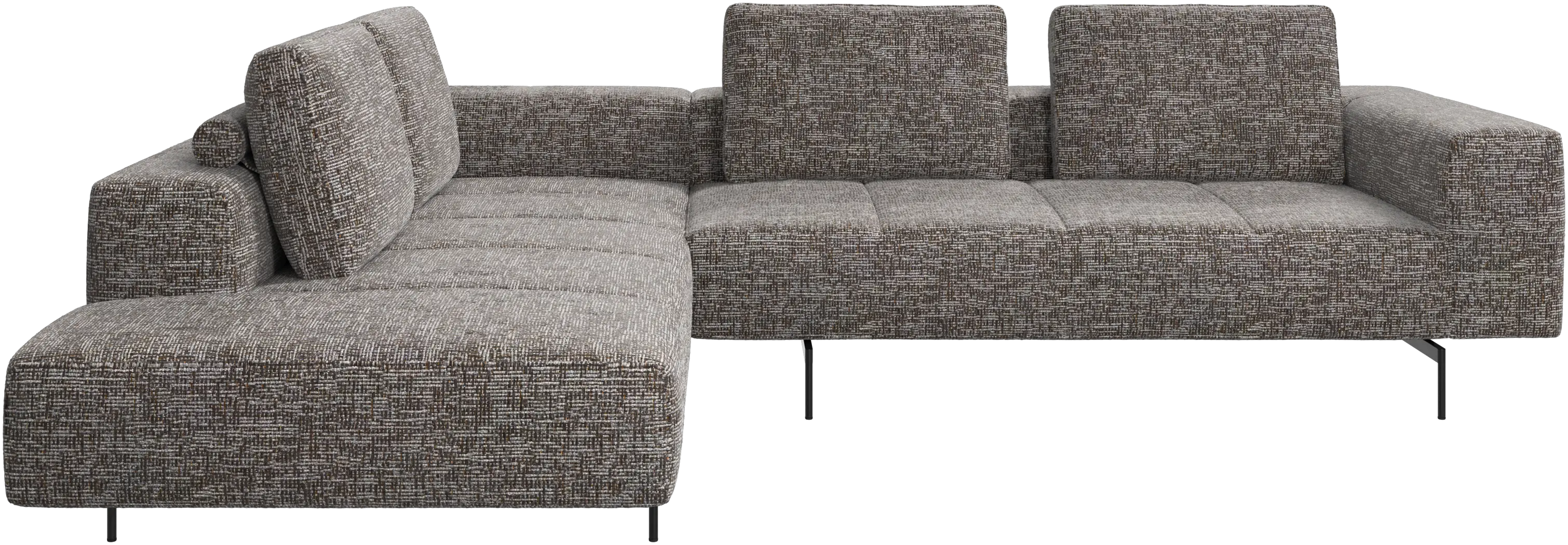 Amsterdam corner sofa with lounging unit