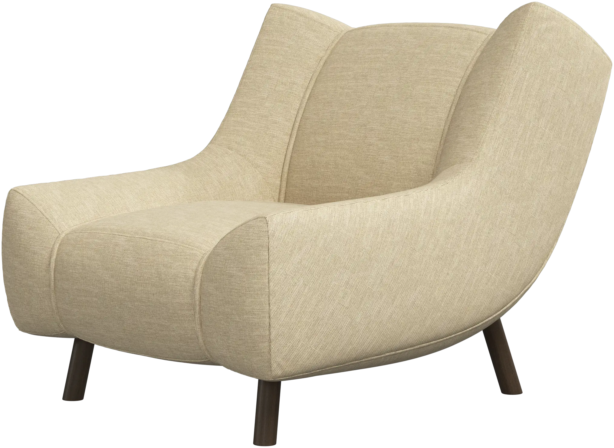 Nawabari chair, wooden leg