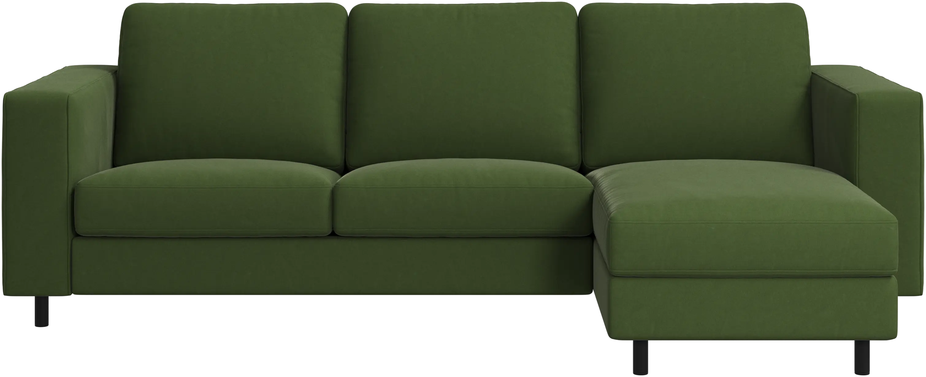 Sofá Indivi com chaise longue à direita