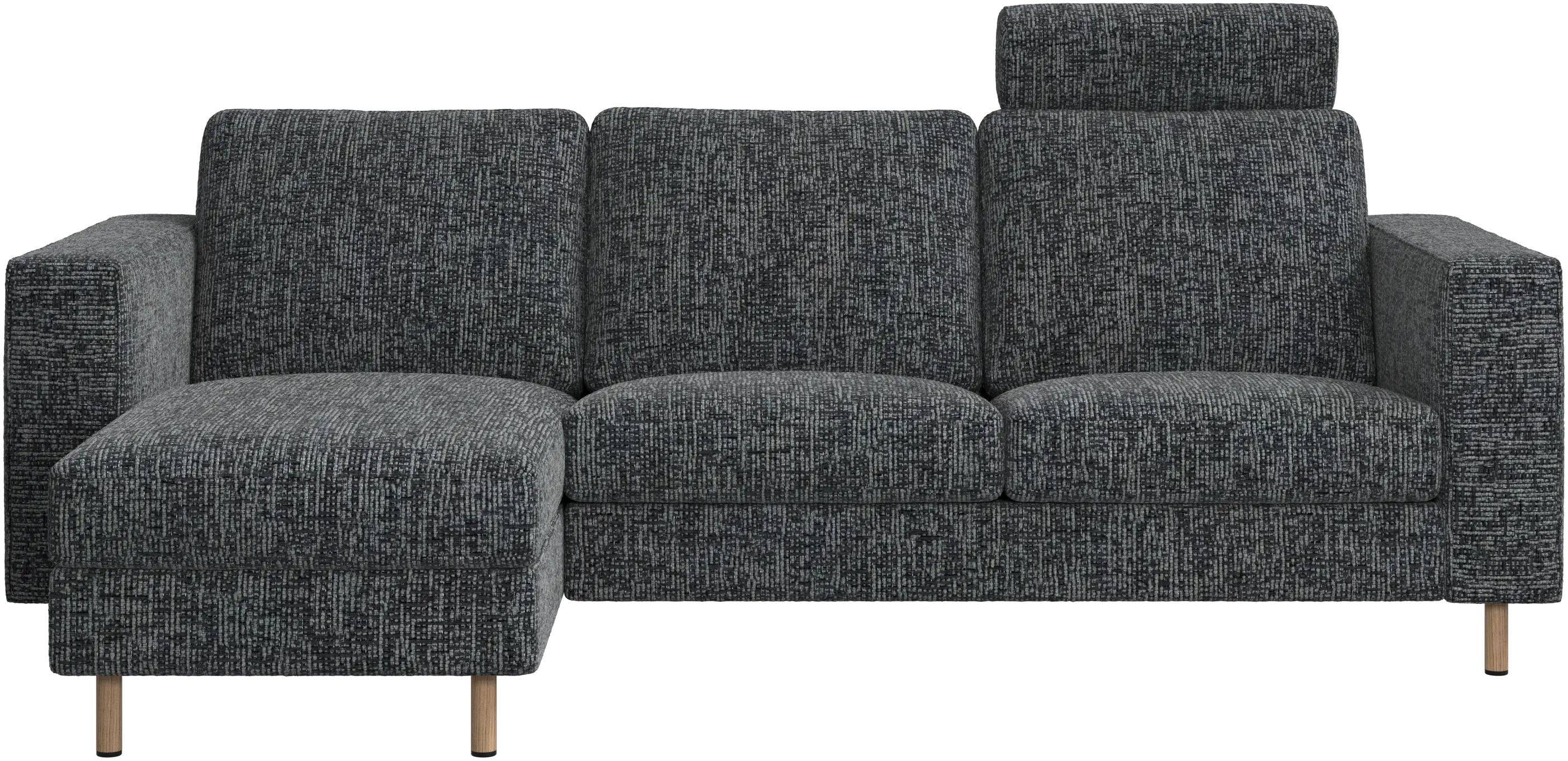 Indivi sofa with chaise longue left