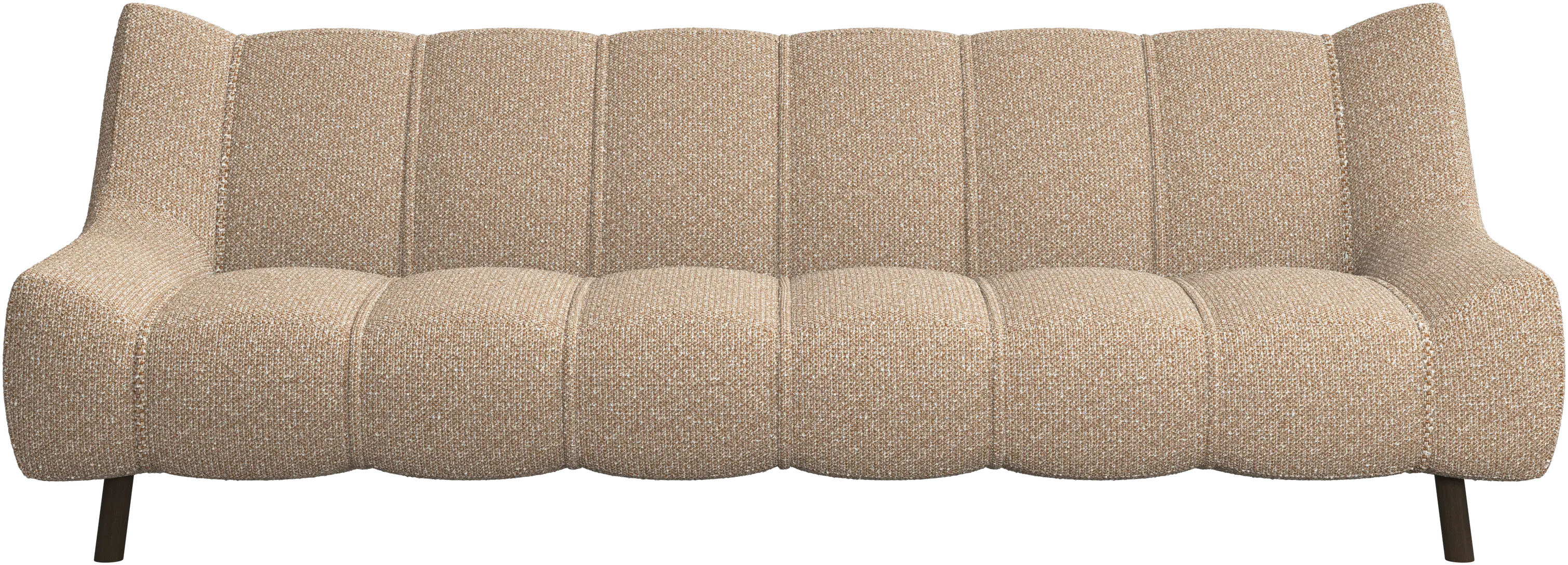 Nawabari 3 seater sofa, wooden leg
