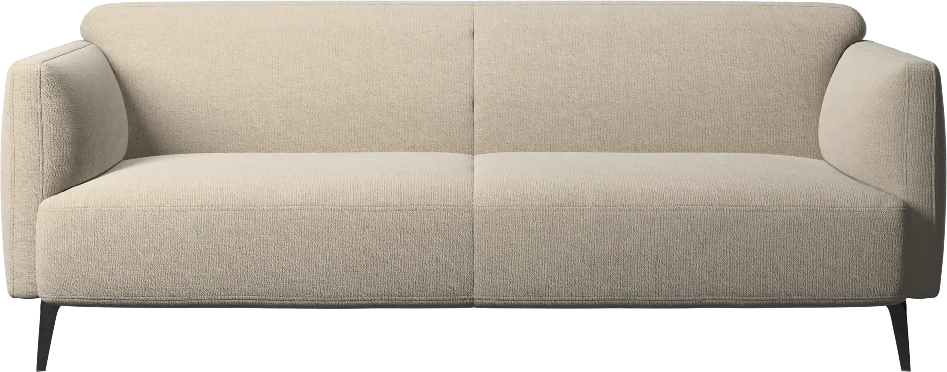 15% Dto.  Sofá Módena de 2,5 plazas, tela Bristol beige, A73xL185xF91cm