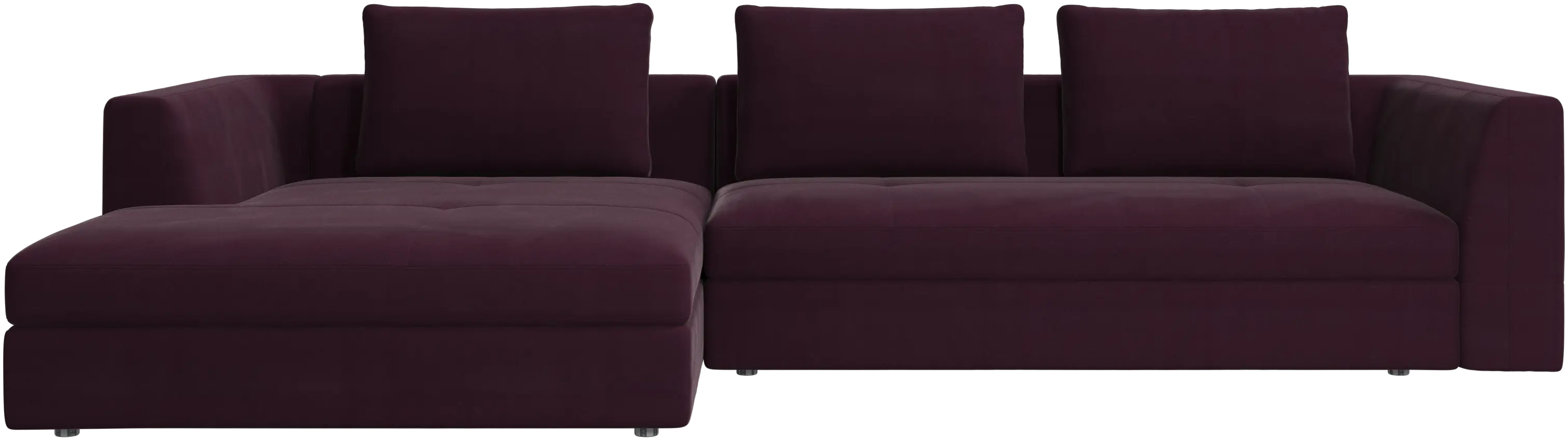 Bergamo sofa with resting unit