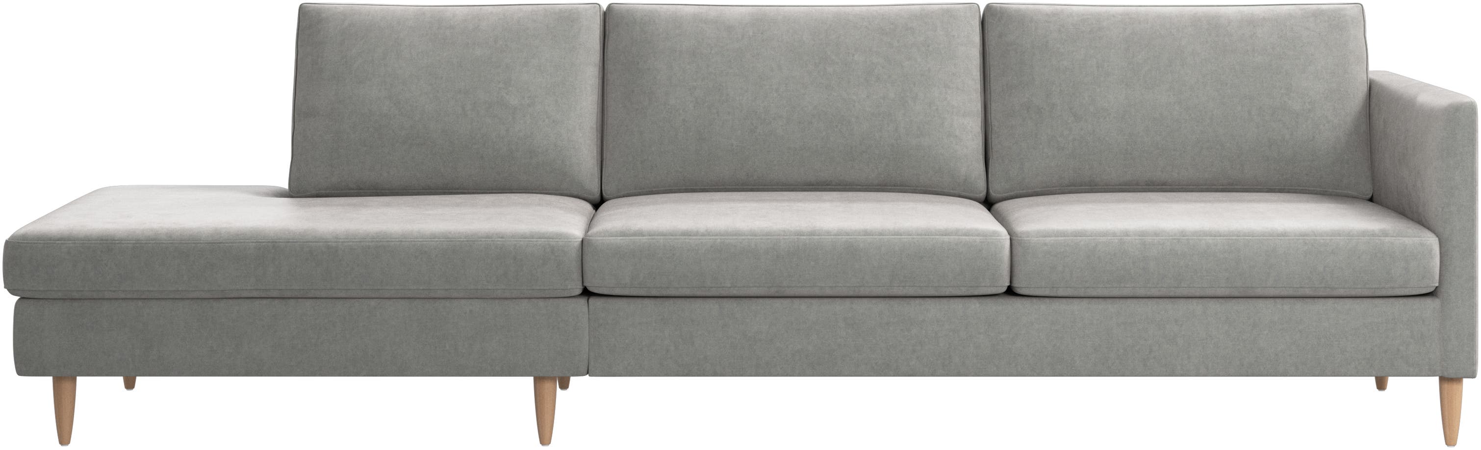 Indivi sofa with lounging unit
