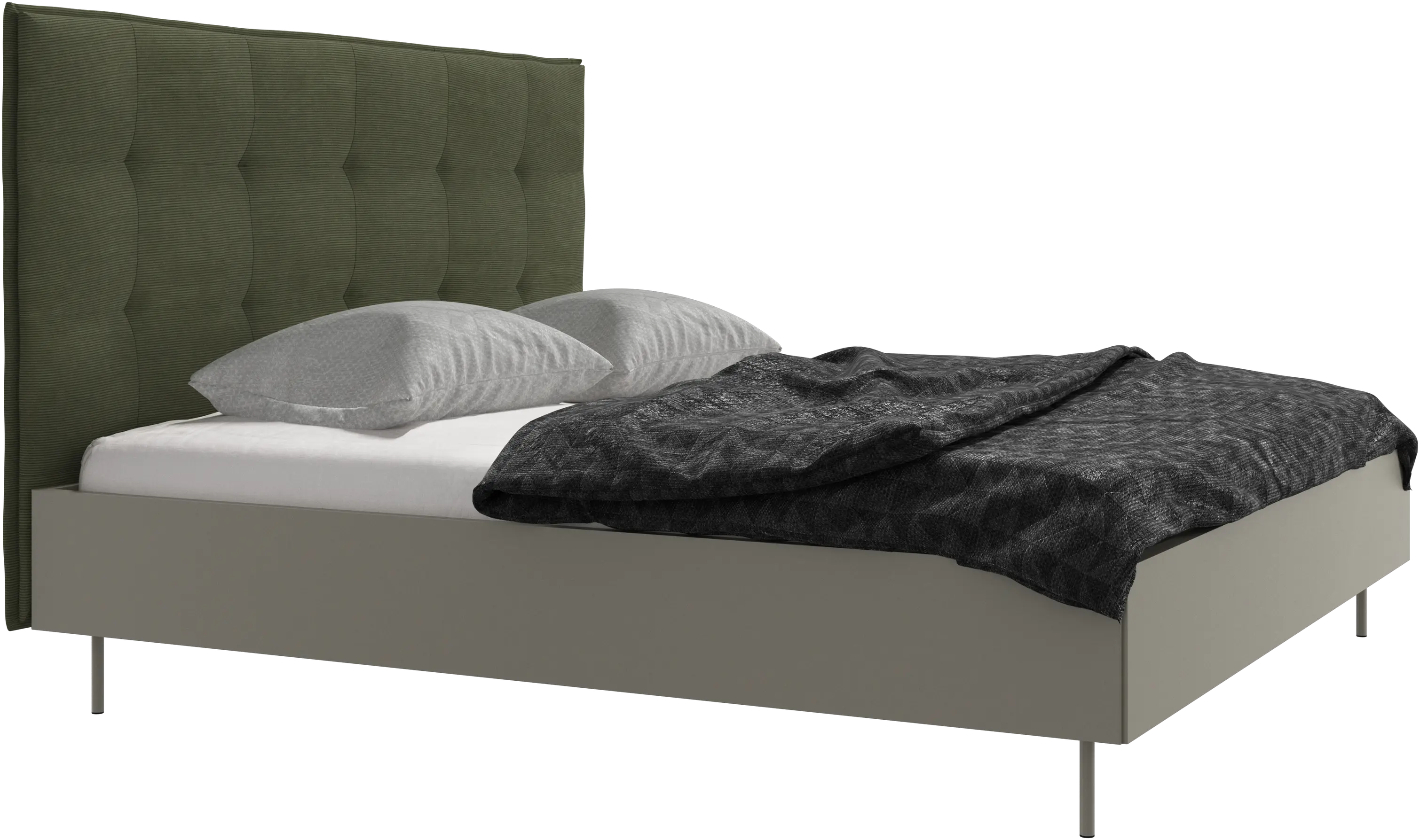 Lugano bed, excl. slats and mattress