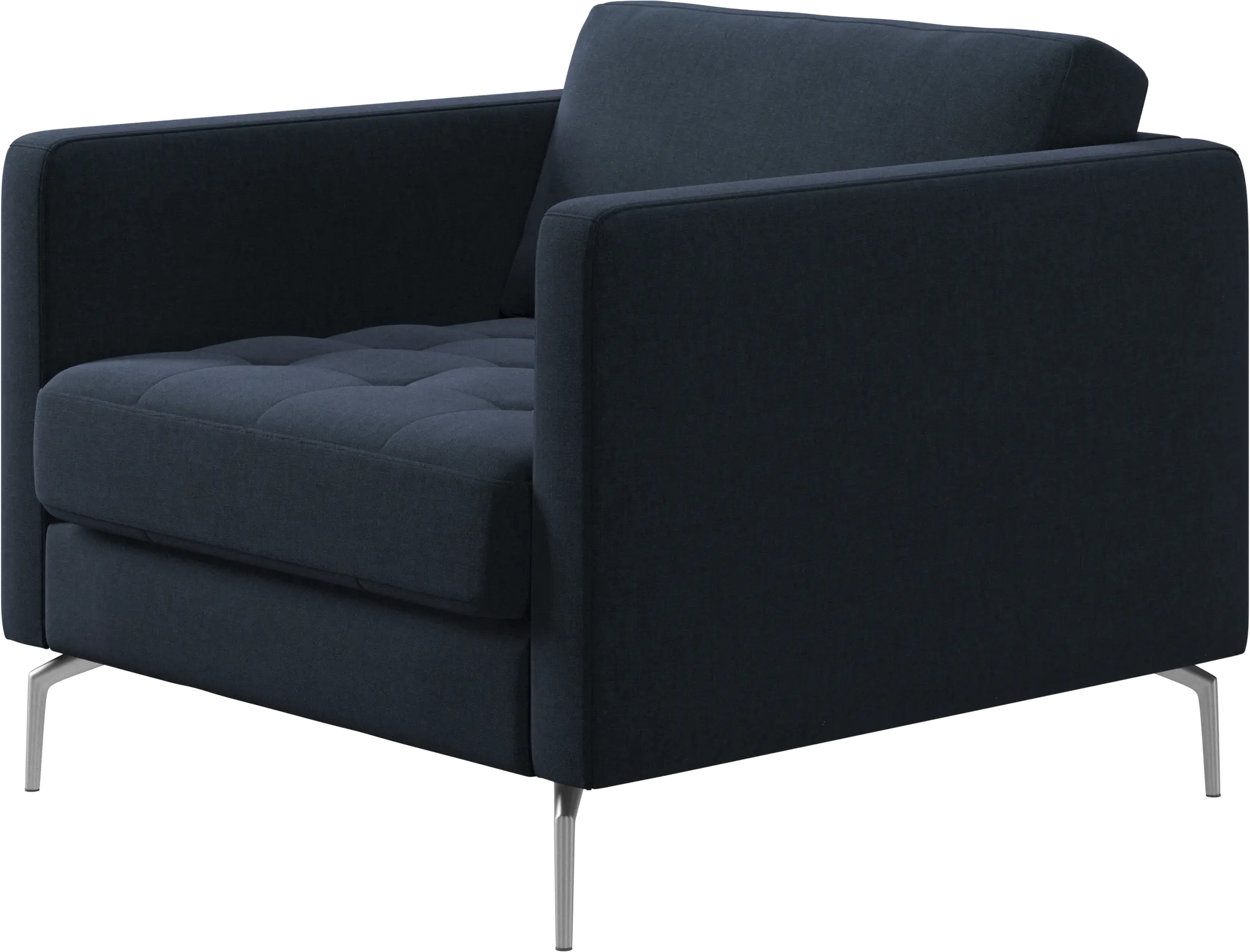 Osaka chair, tufted seat