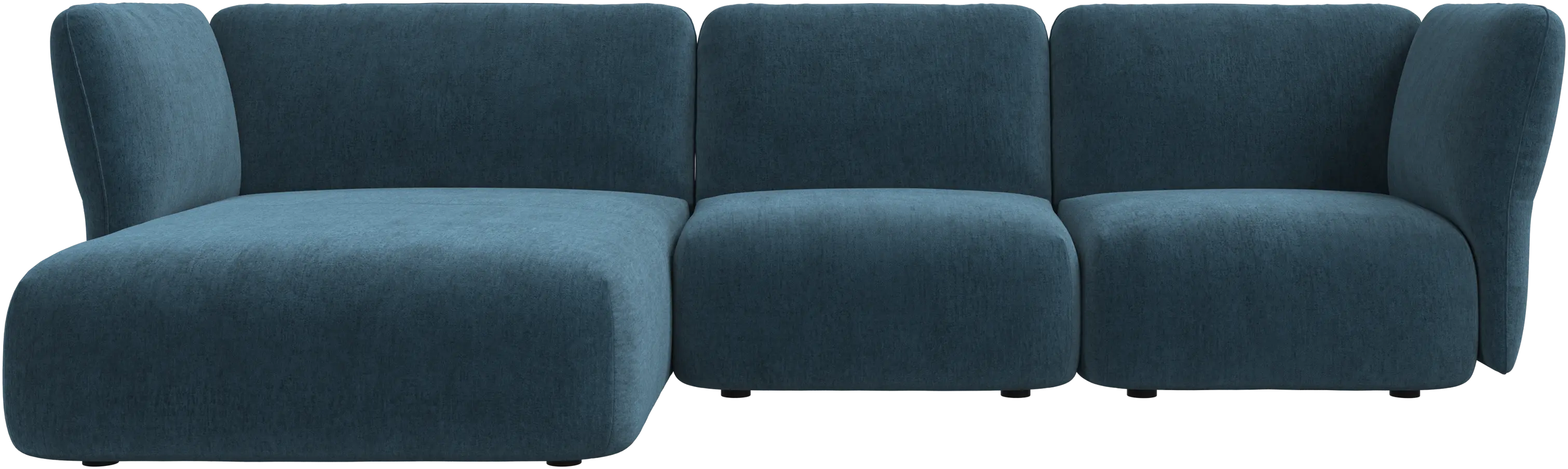 Paraggi 2-Sitzer mit Chaise longue links