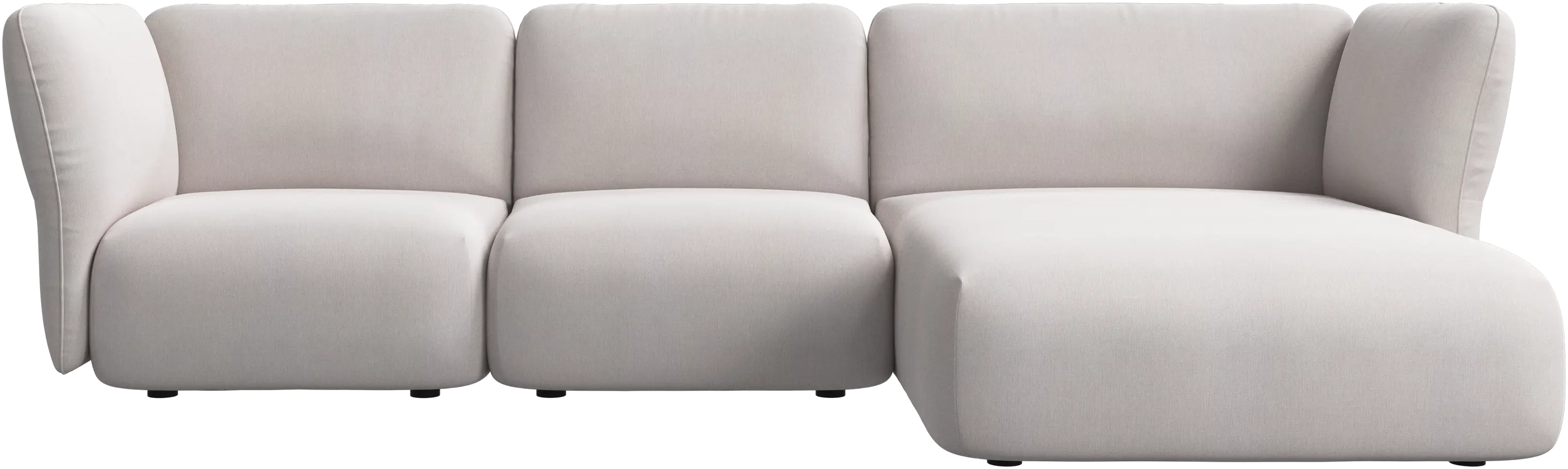 Paraggi 2-seater with chaise longue right